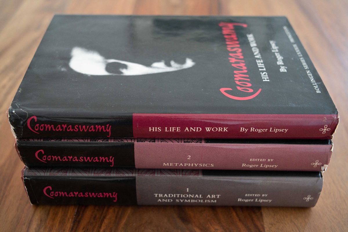 Coomaraswamy trilogy by Roger Lipsey